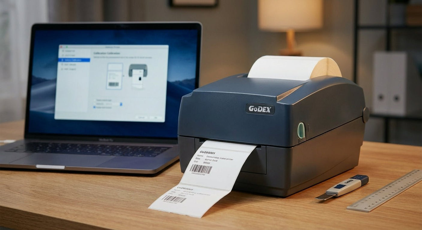 How to Calibrate a GoDEX Printer — 2026 Guide - McAuley Labels