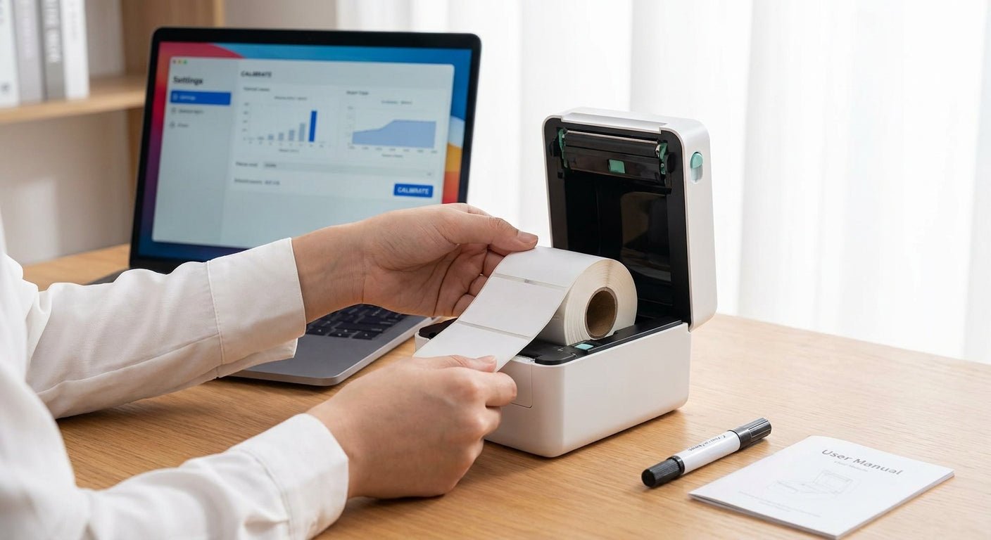 How to Calibrate a Thermal Label Printer (2026) - McAuley Labels