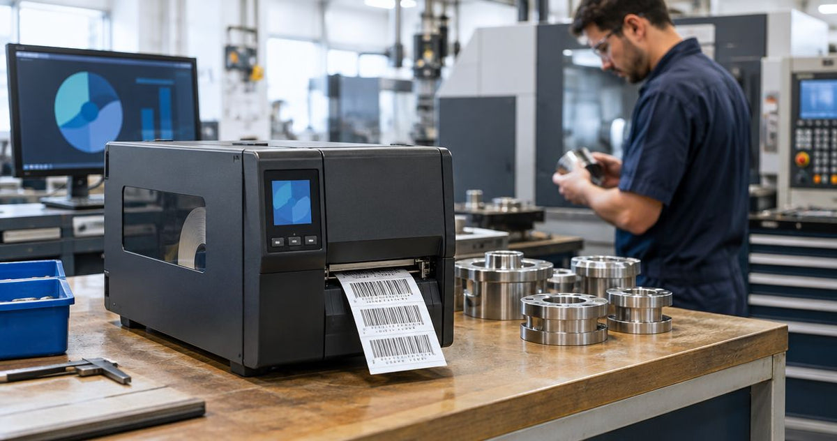 How to Choose an Industrial Barcode Printer for a Machine Shop - McAuley Labels
