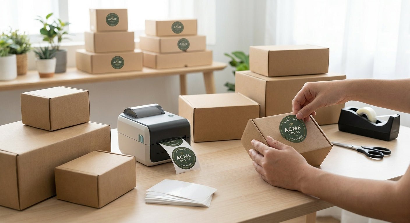 How to Print Custom Stickers for Product Boxes (2026) - McAuley Labels