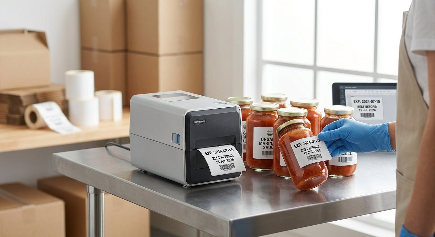 How to Print Expiry Date Labels for Food (2026 Guide) - McAuley Labels