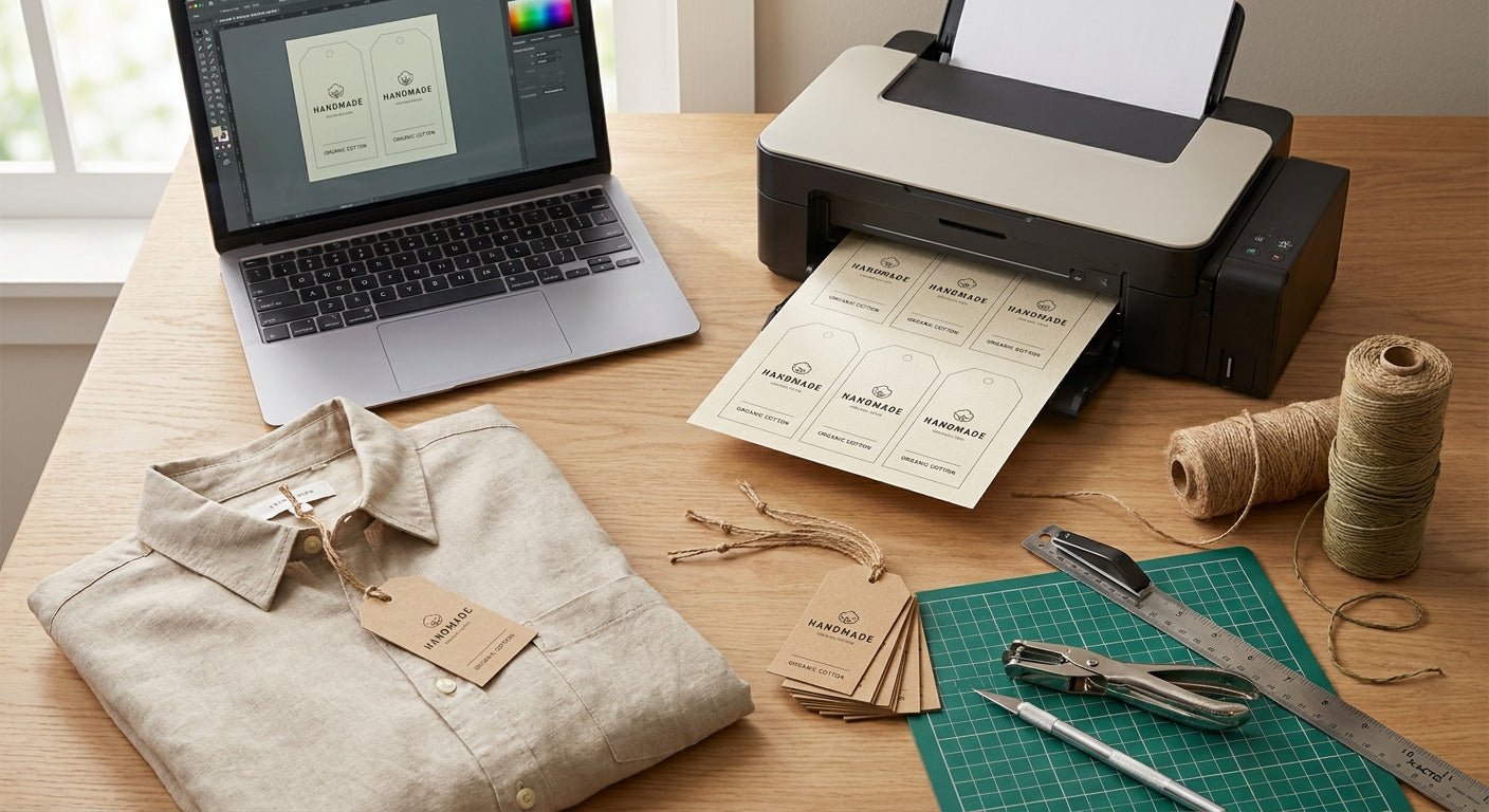 How to Print Hang Tags for Clothing (2026 Guide) - McAuley Labels