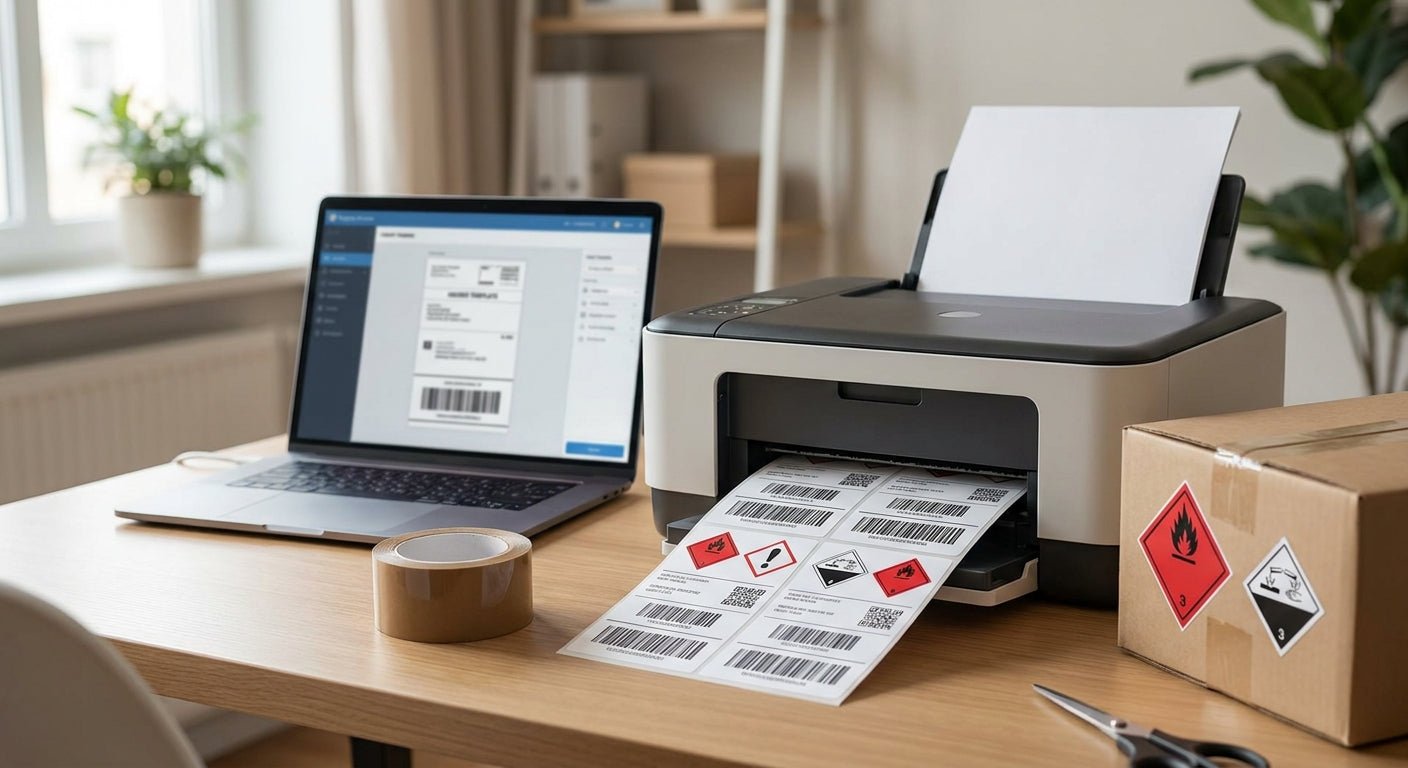 How to Print Hazmat Shipping Labels at Home (2026) - McAuley Labels