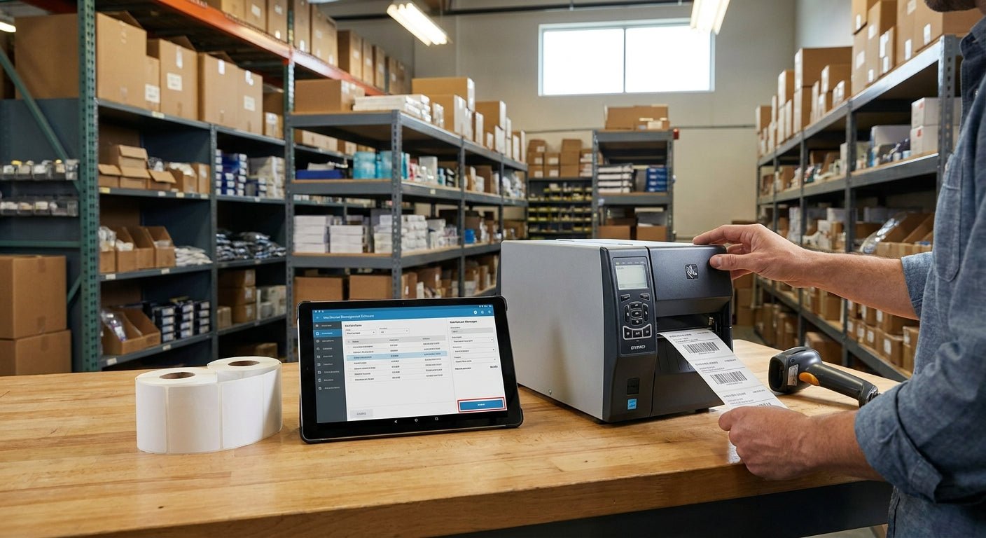 How to Print Inventory Labels for Retail Stockroom (2026) - McAuley Labels