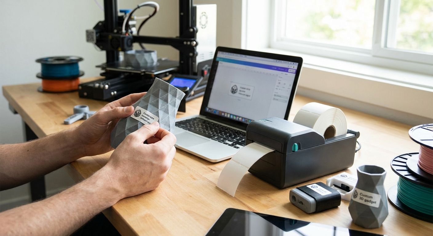 How to Print Labels for 3D Printed Products (2026 Guide) - McAuley Labels