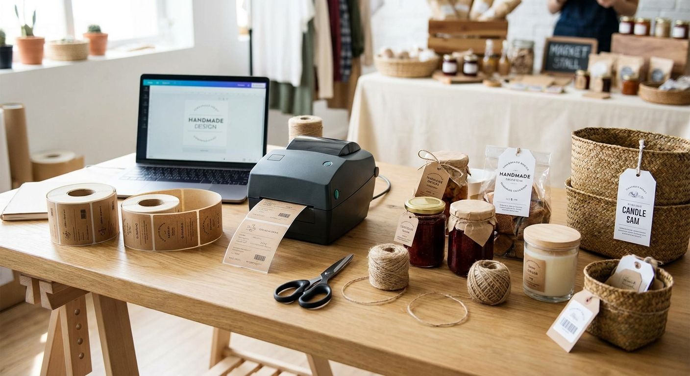 How to Print Labels for Craft Fair Vendors (2026) - McAuley Labels