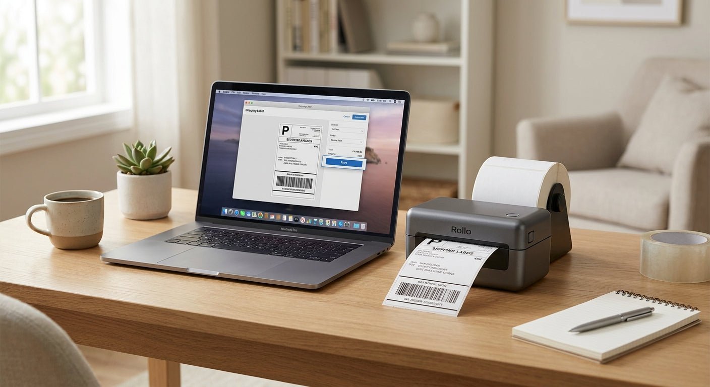 How to Print Shipping Labels from a MacBook (2026) - McAuley Labels
