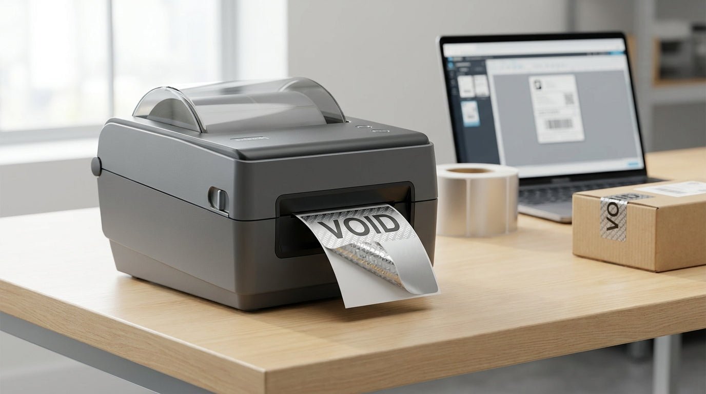How to Print Tamper-Evident Labels: Thermal Printer Guide 2026 - McAuley Labels