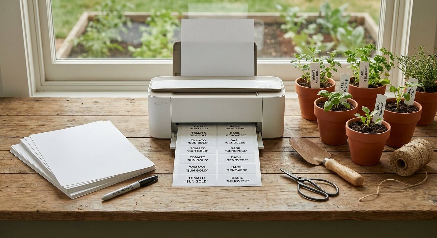 How to Print Waterproof Plant Labels That Last (2026) - McAuley Labels