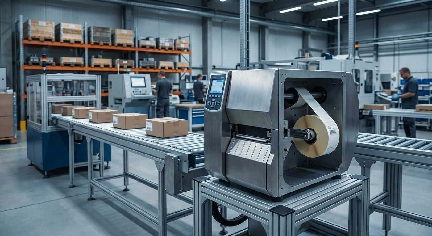 Industrial Label Printer for Manufacturing Floors 2026 - McAuley Labels