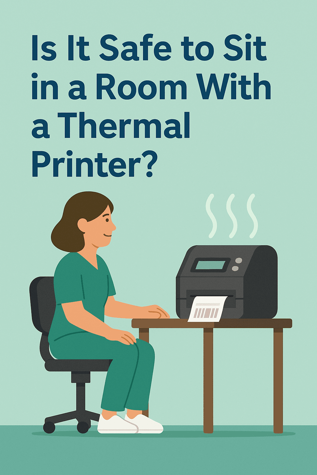 Is It Safe to Sit in a Room With a Thermal Printer? (2026 Safety Guide) - McAuley Labels