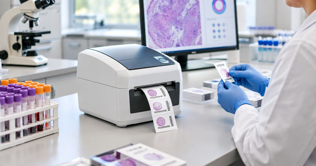 Lab label printer for pathology labs: validate first 2026 - McAuley Labels