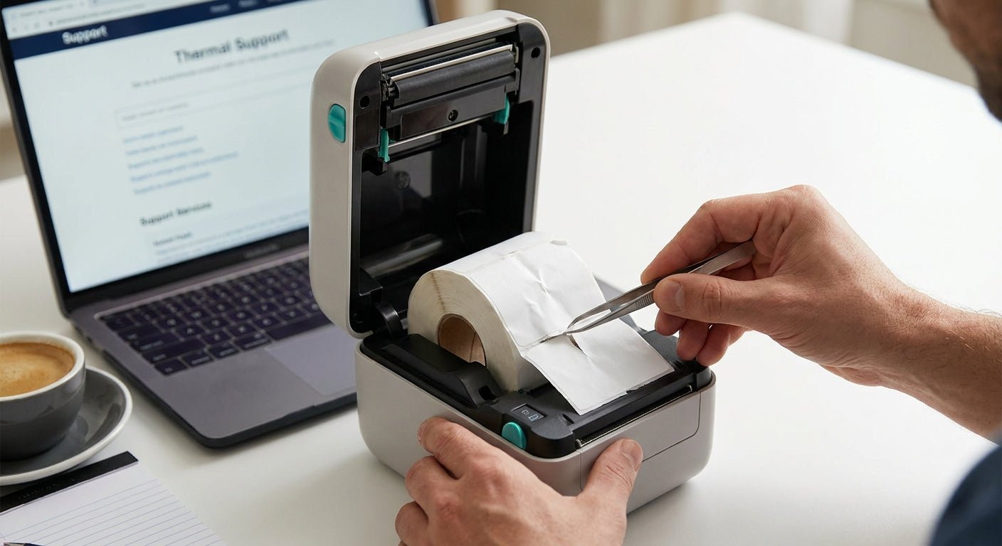 Label Printer Not Feeding Labels? Fix It in 2026 - McAuley Labels