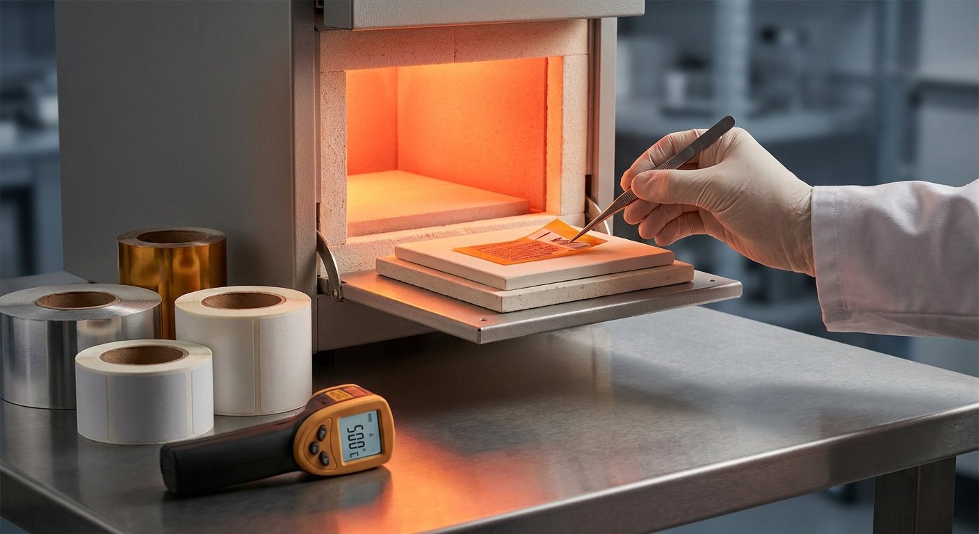 Label Stock for High Heat Environments: 2026 Guide - McAuley Labels