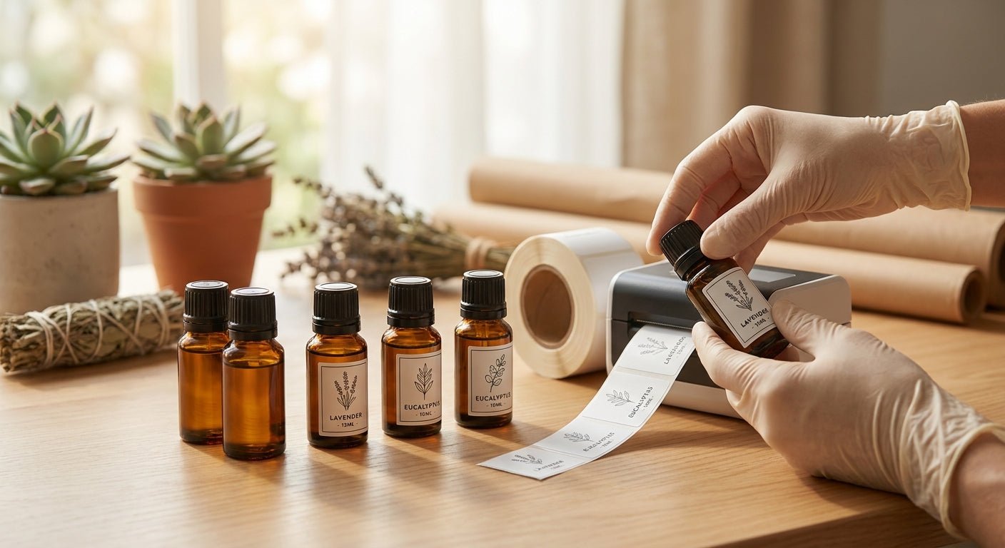 Labels for Essential Oil Bottles: How to Print (2026) - McAuley Labels