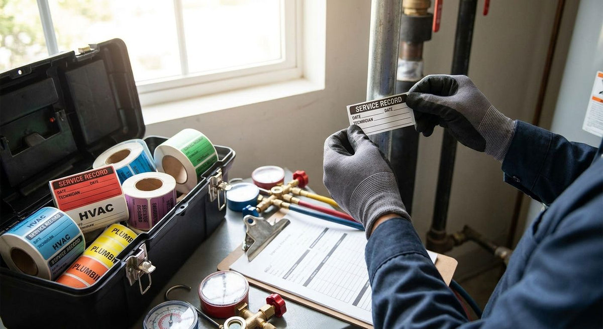Labels for HVAC Technicians: 2026 Buying Guide - McAuley Labels