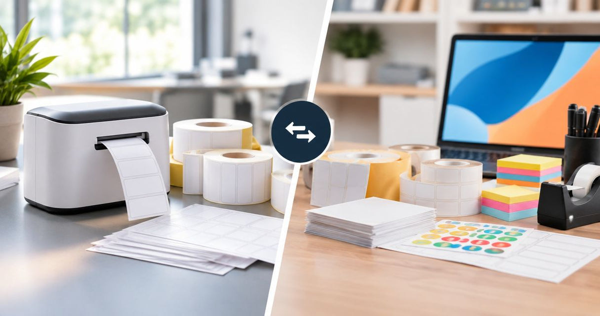 McAuley Labels vs Office Depot: Best Fit 2026 - McAuley Labels