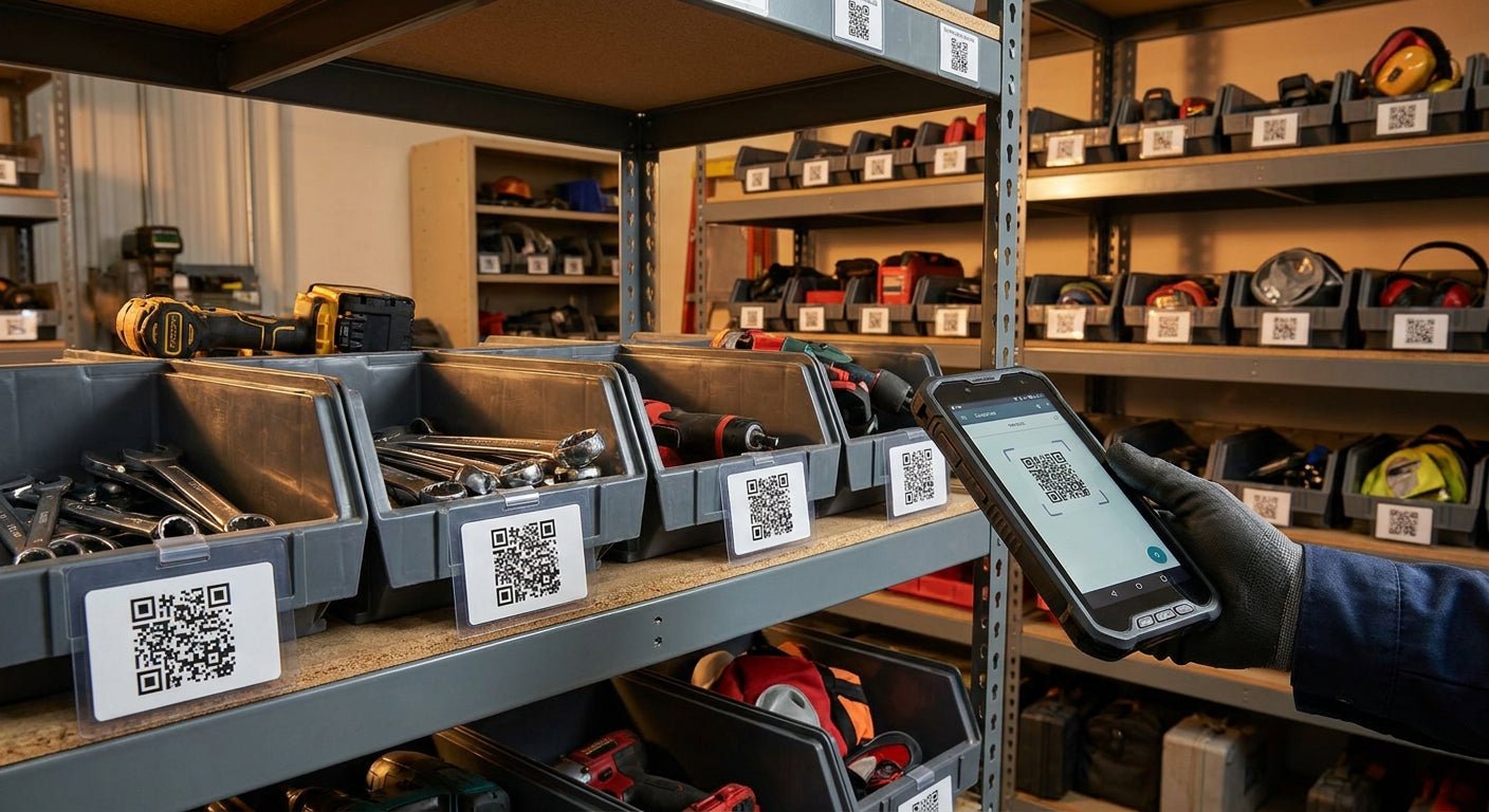 QR Code Inventory Labels for Tool Crib (2026 Buying Guide) - McAuley Labels