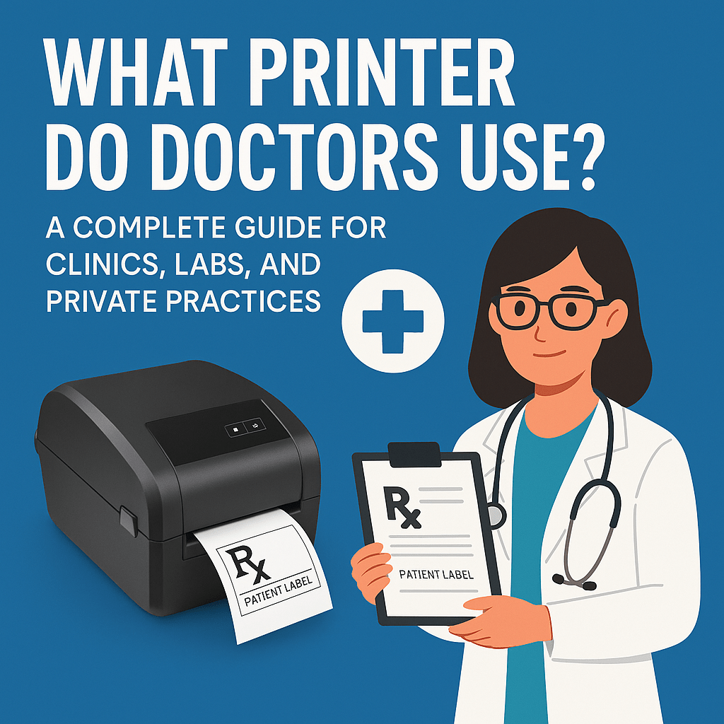 What Printer Do Doctors Use? A Complete Guide for Clinics, Labs, and Private Practices - McAuley Labels