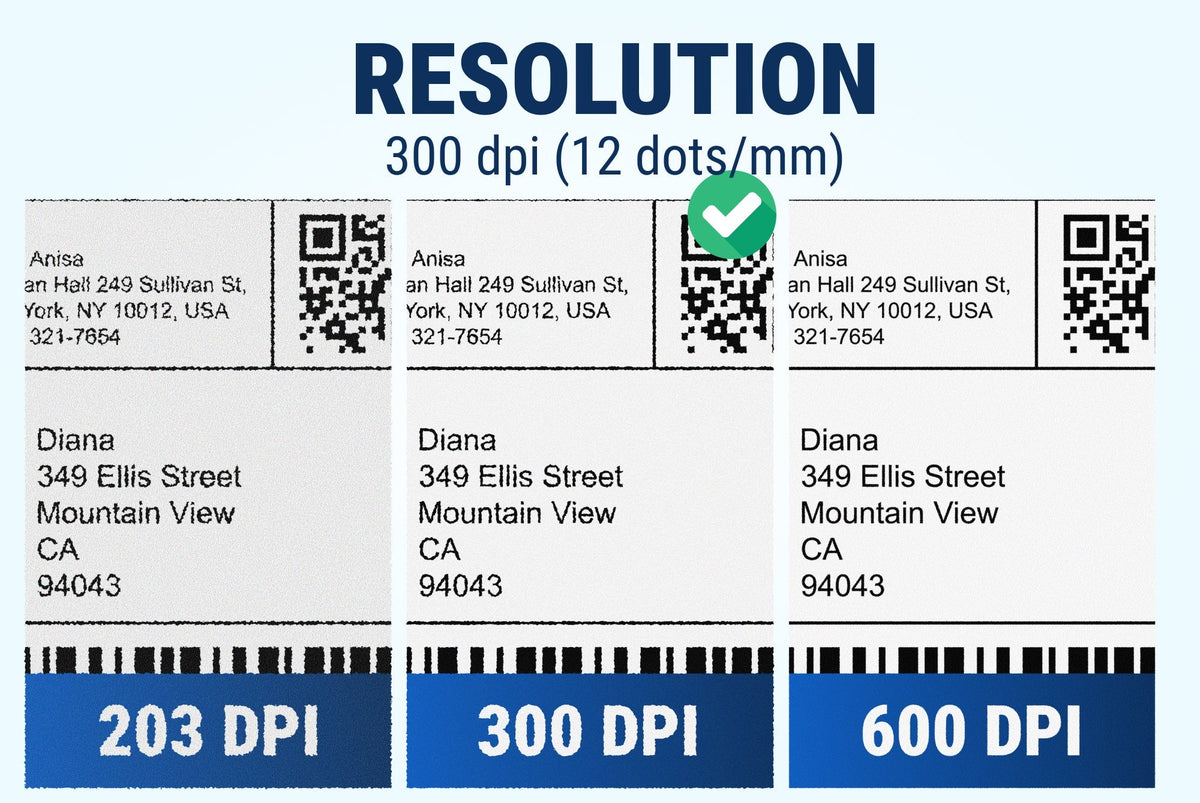 300 DPI Printers – High-Resolution Label Printers by GoDEX