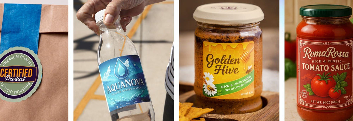 Custom Labels for Jars | Waterproof Jar Labels - USA Made