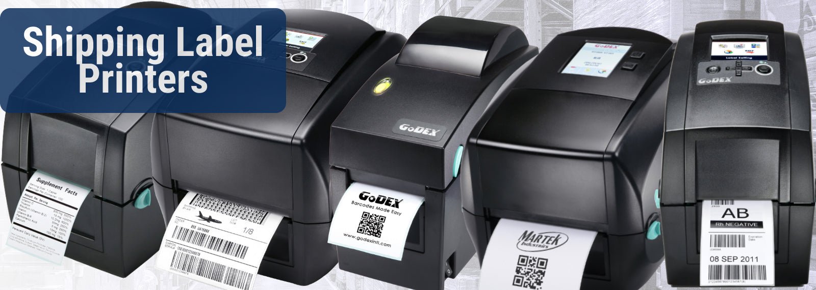 Shipping Label Printers - USPS, UPS, FedEx, DHL, Amazon FBA, eBay, Etsy, Shopify, ShipStation - McAuley Labels