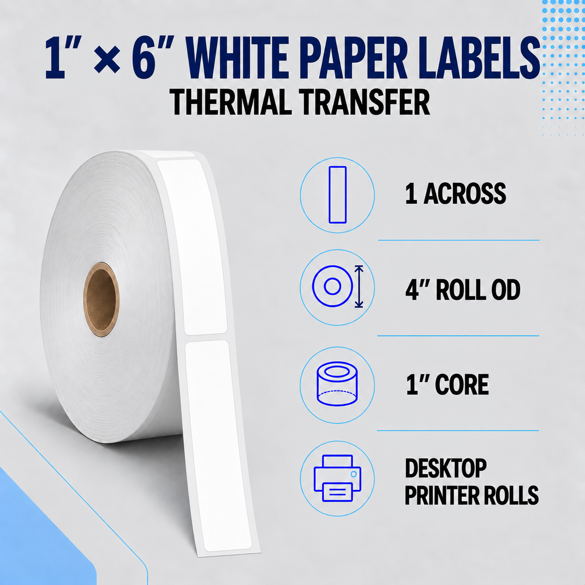 Thermal Transfer Labels White Paper for Desktop and Industrial Printers