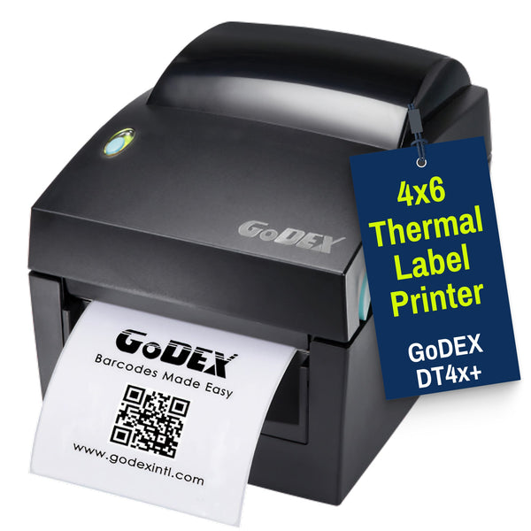GoDEX DT4x – 4×6 Thermal Label Printer for Shipping