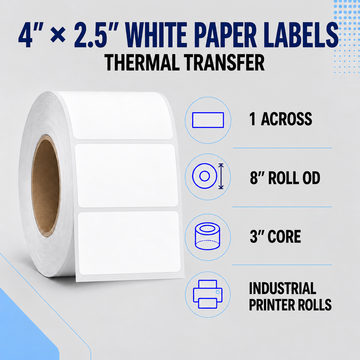 Thermal Transfer Labels White Paper for Desktop and Industrial Printers