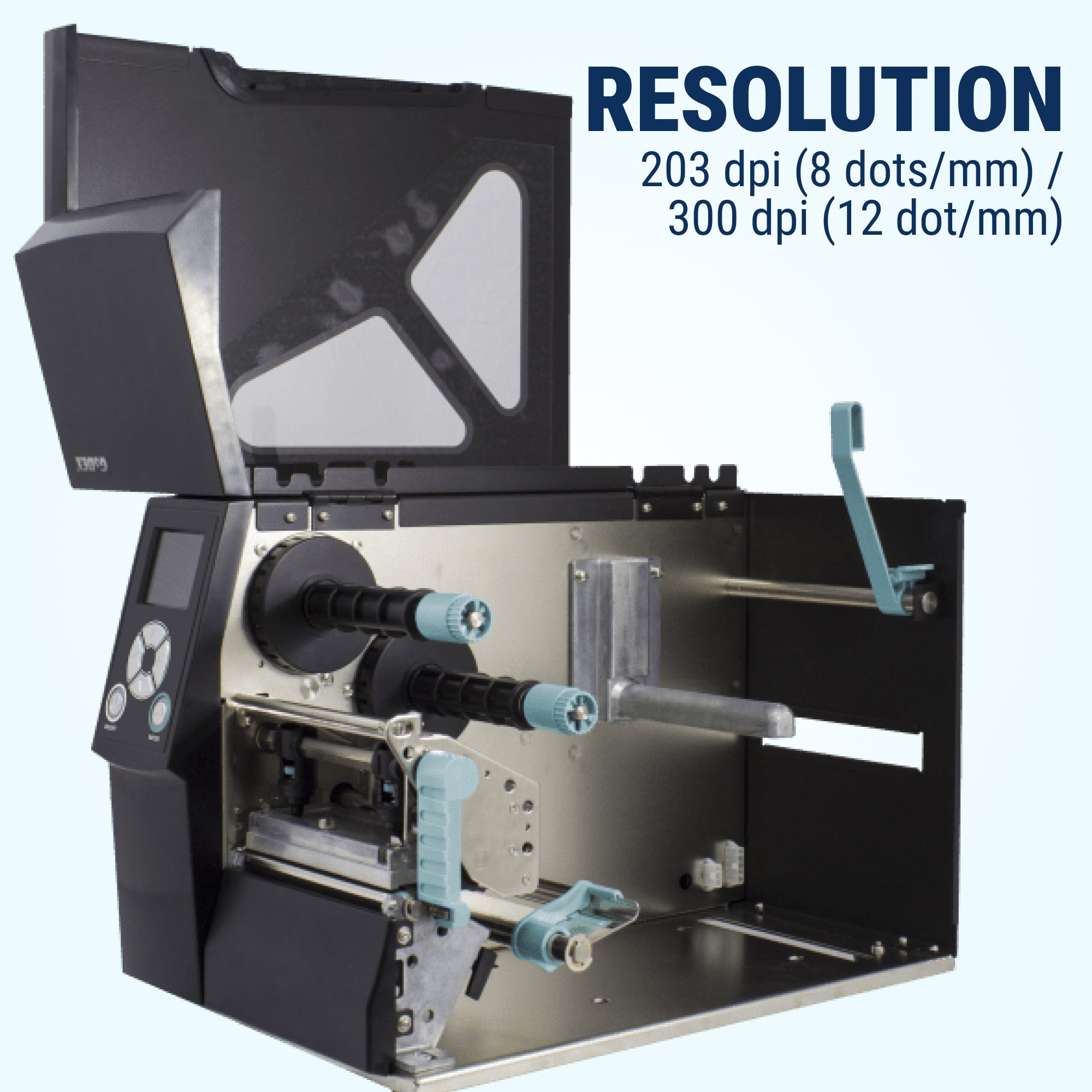 GoDEX ZX430i+, 300 dpi, Thermal Transfer Printer