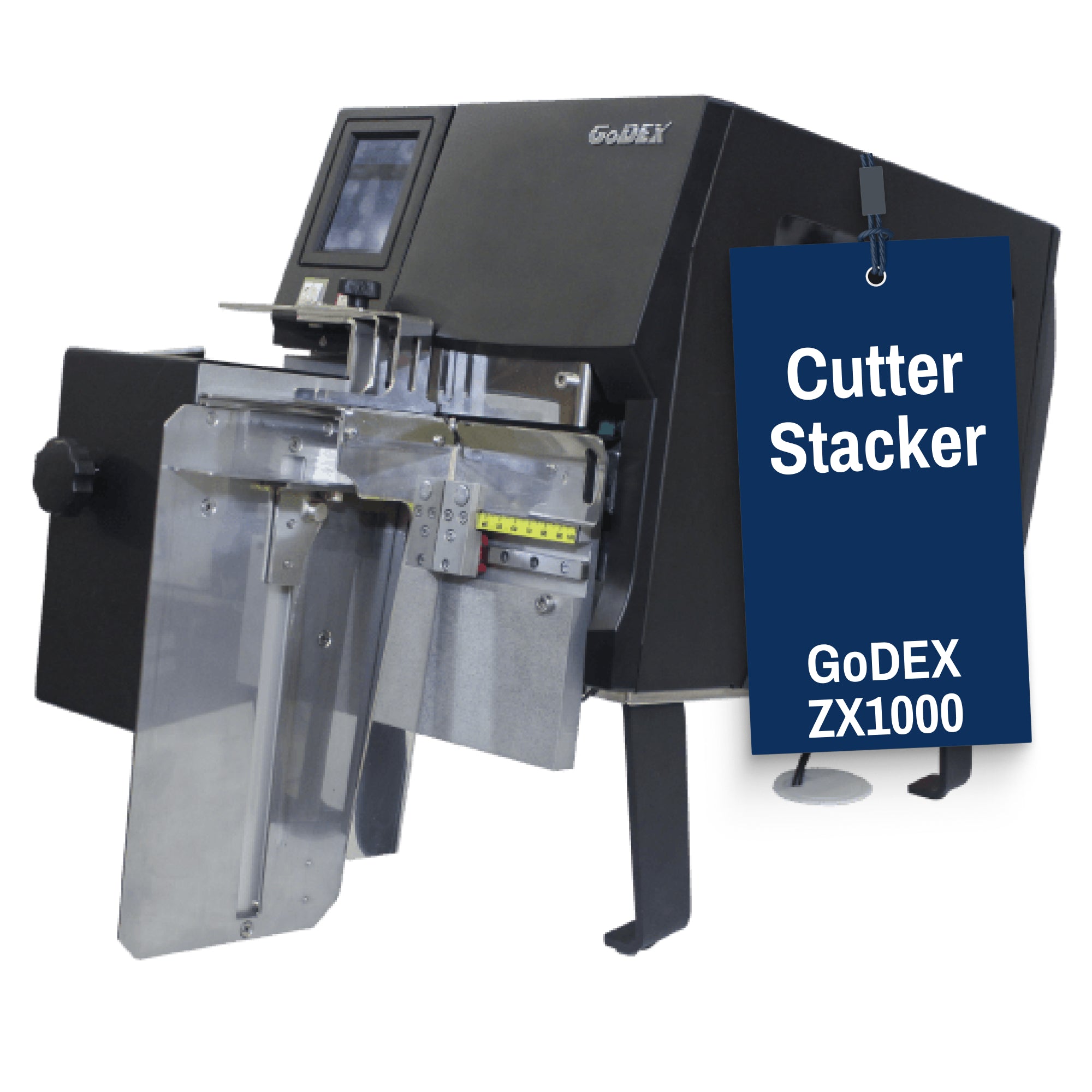 GoDEX ZX1000i Cutter Stacker 300 dpi, Thermal Transfer Printer