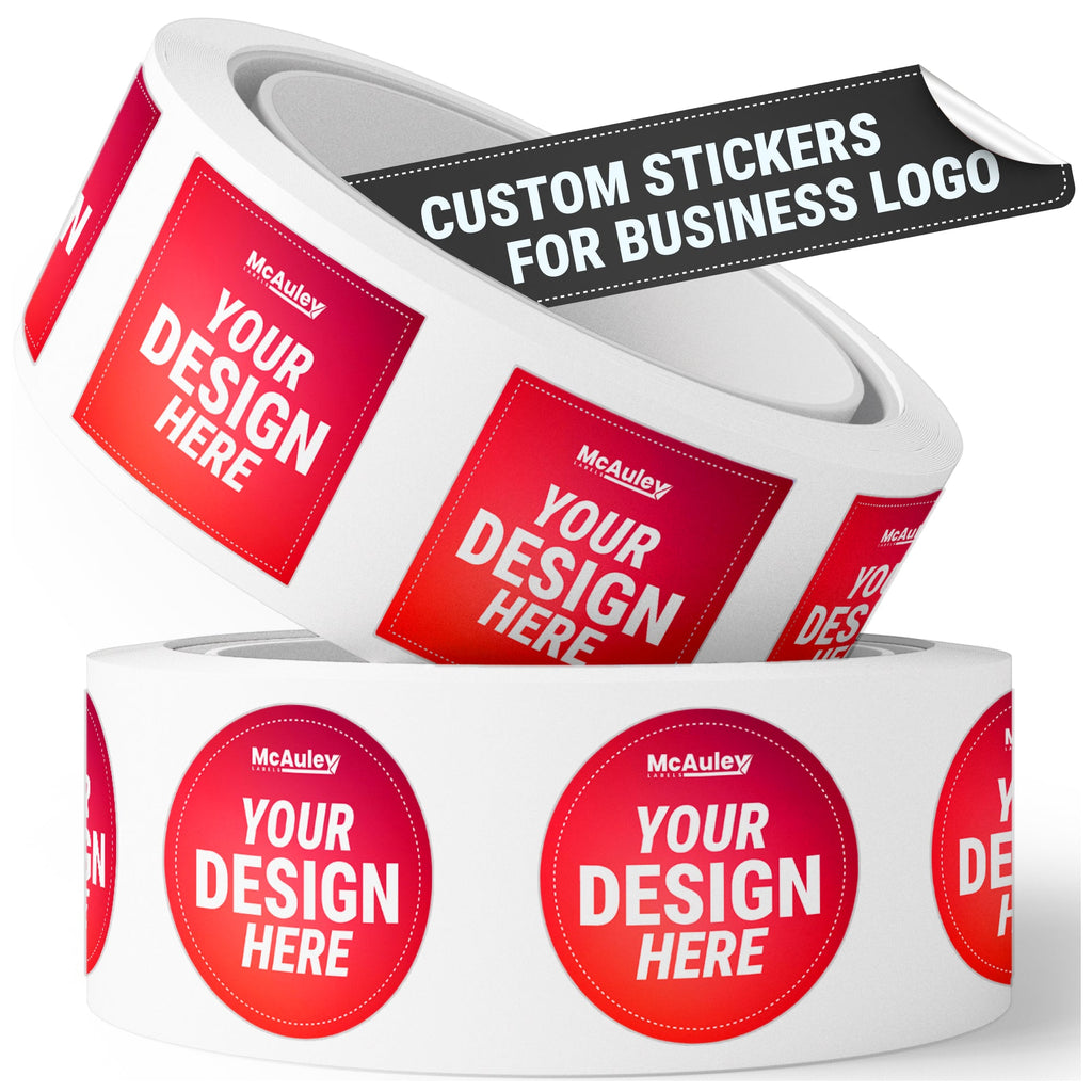 Custom Stickers for Business Logo – Personalized Labels That Make Your ...
