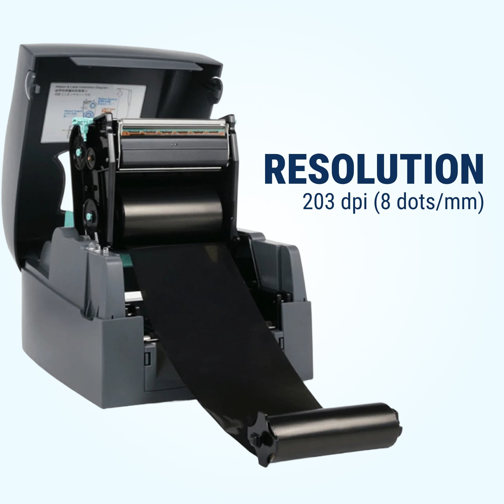 GoDEX G500 Thermal Transfer Printer 4" 203 dpi - Printer