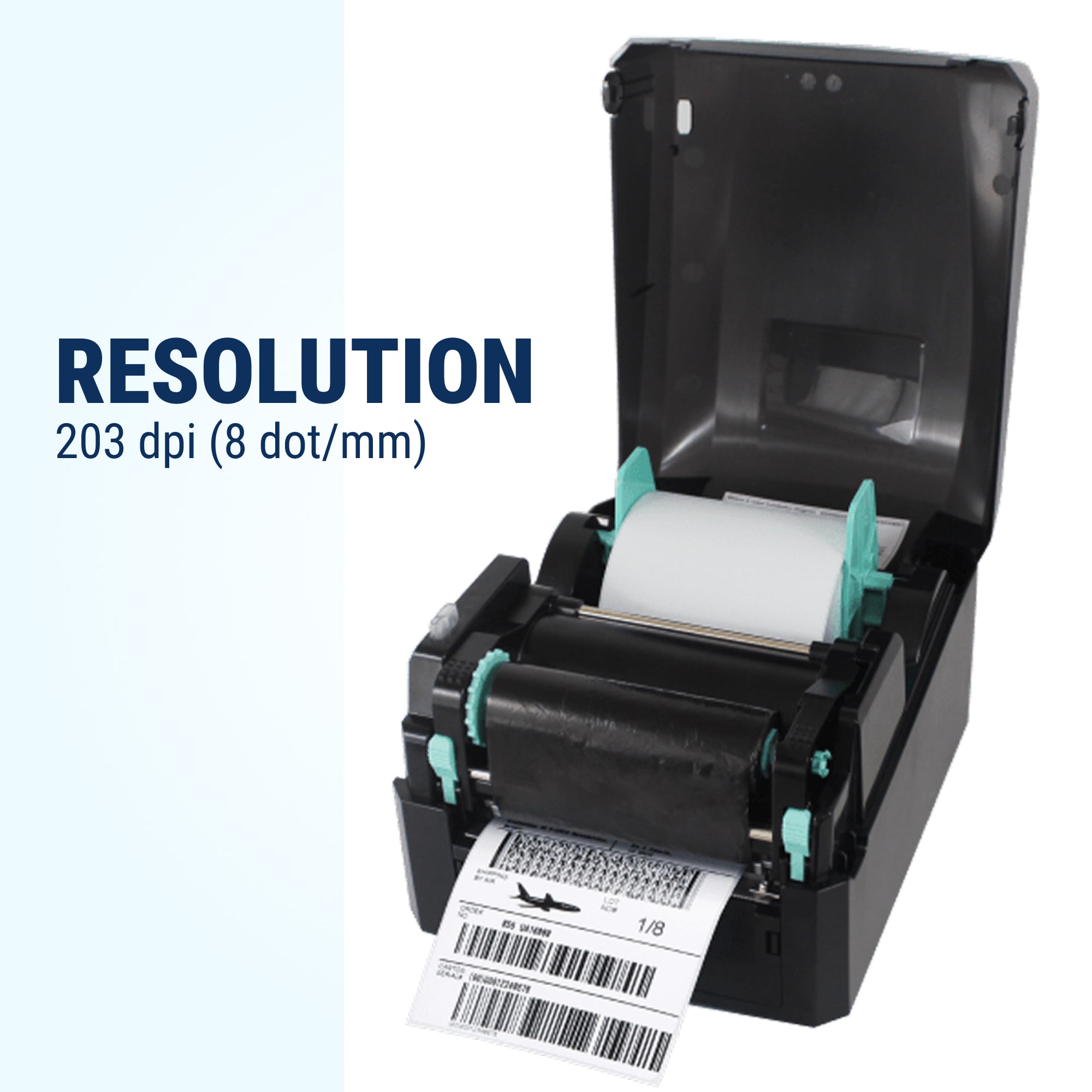 GoDEX GE300 Thermal Transfer Printer 4" 203 dpi - Printer