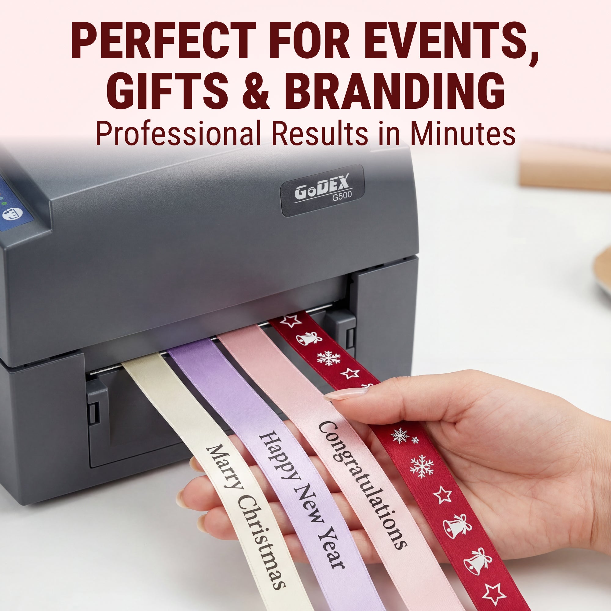 Ribbon Printer - GoDEX G500 Thermal Transfer Printer 4" 203 dpi - Printer